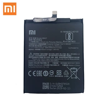 Prvotne Xiao mi Baterija BN37 3000mAh Za Xiaomi Redmi 6 Redmi6 Redmi 6A Visoke Kakovosti Zamenjava Baterije Telefona