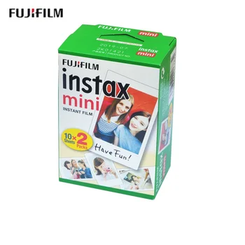 Prvotni 20 Stanja fujifilm Mini 8 Bela instax mini 8 9 filma Instant Foto Papir Za Instax Mini8 9 7s 25 50s SP-1 Kamera film