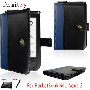 Pu usnja Flip ovitek Za Knjizica 641 Aqua 2 odslej 6 inch torbica z magnetno ebook Zaščitna torbica+Film+Pisalo