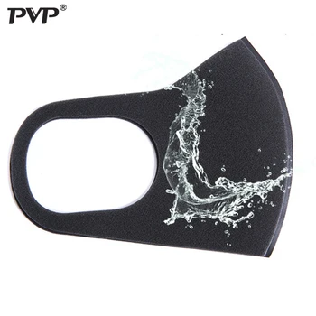 PVP 10/3Pcs Črna Usta Maska za Dihanje Unisex Goba Masko za enkratno uporabo Proti Onesnaževanju Obraz Ščit Veter Dokaz Usta anti-cvetni prah