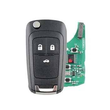 QWMEND Avto Daljinski Alarm Ključ za Chevrolet Cruze Epica Lova Camaro Impala 2/3/4 Gumb 315Mhz/433Mhz ID46/PCF7931E Čip Ključ