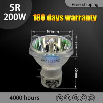 R 200W Power supply balast Visoke kakovosti 5R Lučka MSD Platinum 5R Za 200W Sharpy Gibljive glave žarek svetlobe žarnice stopnji svetlobe R5