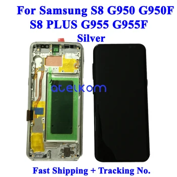 Razred AAA Super AMOLED Za SAMSUNG S8 PLUS G955F LCD zaslon za Samsung S8 G950F LCD Zaslon na Dotik, Računalnike Montaža Z okvirjem