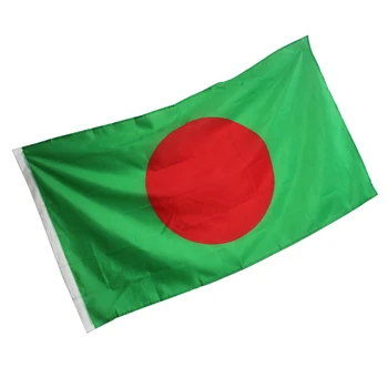 Rdeče sonce Notranja Zunanja 3x5FeeT 90*150 cm Visi Bangladeš zastavo Mednarodne Banner Daki Festival/Home Dekoracijo Nova moda