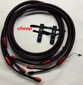 Redwood Zvočniški Kabel Par 2,5 M Srebro Lopata Svečke 72V DBS audioquest kabel