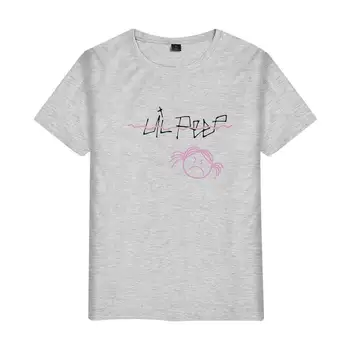 Rep Lil Peep T-majice, Tiskanje Ženske/Moški Harajuku Obleke Nove Vroče Prodaje Poletje Kratek Rokav Kpops T-Srajce Moda 4xl