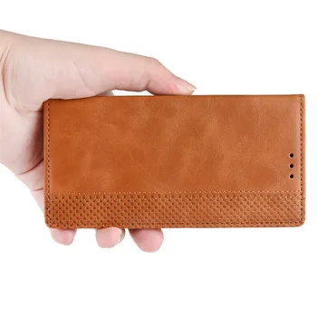 Retro Flip Book Usnjena torbica za Samsung S20 Ultra S11 S21 Plus Magnetni flip denarnice ohišje za Samsung A81 A91 A01 A21 M80S pokrov