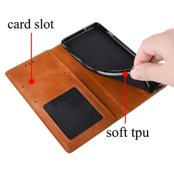Retro Flip Book Usnjena torbica za Samsung S20 Ultra S11 S21 Plus Magnetni flip denarnice ohišje za Samsung A81 A91 A01 A21 M80S pokrov