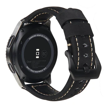 Retro Usnje Watch Pasu Trak Univerzalno Stilsko Watch Zapestnica Za Samsung Galaxy Amazfit 20 mm 22 mm Trakovi