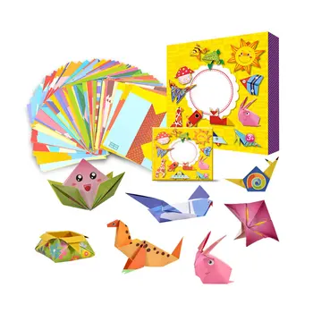 Risanka Origami Komplet Risanka Origami Papir Pisane Knjige Otroci Igrače Za 3-6 Let Stari Otroci
