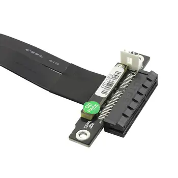 Riser PCIe x4 3.0 PCI-E 4x Na M. 2 za NGFF za NVMe M Ključ 2280 Riser Card Gen3.0 Kabel Podaljšek M2 PCI-Express Podaljšek