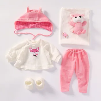 Ročno Baby Doll Oblačila Pribor za 20 22 palčni palčni Prerojeni Baby Doll Obleke, Kompleti 55 cm Lutka Obleko Lutka DIY Dodatki