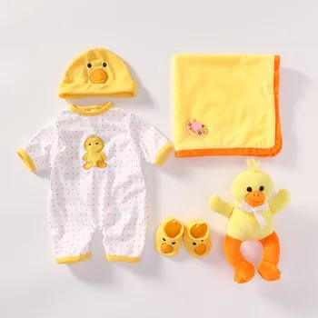 Ročno Baby Doll Oblačila Pribor za 20 22 palčni palčni Prerojeni Baby Doll Obleke, Kompleti 55 cm Lutka Obleko Lutka DIY Dodatki