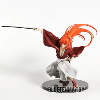 Rurouni Kenshin Meiji Mečevalec Romantično Zgodbo Kenshin Himura Boxed PVC Anime figuric Model Lutka Igrače Darilo