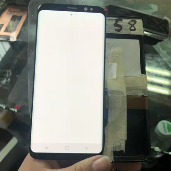 S8 Zaslon Za SAMSUNG Galaxy S8 Zaslona Zamenjava LCD zaslon na Dotik, Računalnike Skupščine G950F G950 z OKVIRJEM burn-v senci dead pixel