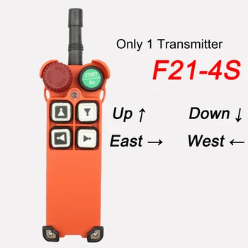 Samo 1 oddajnik: F21-2S/4S/E1/E1B/E2B-8 F23-A++S F23-BB električna dvigala Brezžična stikala industrijske Radijski daljinski upravljalnik