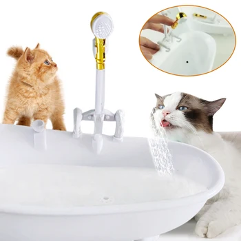 Samodejno Hišnih Mačk Pitne Vodnjak Pet Kad Razpršilnik Vode Elektronski Vodnjak Za Hišne Mačke, Mladiče