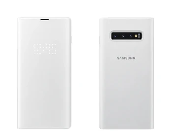 Samsung Original Smart LED Prikaz Ohišje Za Samsung Galaxy S10 X SM-G9730 S10+ S10 Plus SM-G9750 S10E SM-G9700 Denarnice Flip Pokrov