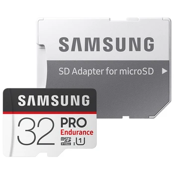 SAMSUNG za Pomnilniške Kartice Micro SD PRO Vzdržljivosti 100MBs 128GB 32GB 64GB SDXC SDHC Class 10 C10 UHS-I Trans Flash Microsd 2018 Nova