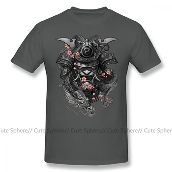 Samurai T Shirt Sedem Samurajev Black T-Shirt Plus velikost 100 Odstotkov Bombaža Tee Shirt Zabavno, Casual Moški Natisnjeni Kratkimi Rokavi Tshirt