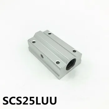 SCS25LUU SCS25LUU nosijo 25 mm linearni gibanja kroglični ležaj potisnite blok za 25 mm