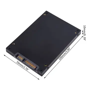SD/SDHC/SDXC/MMC Flash Pomnilniško Kartico, da SATA Adapter z Komore za 2.5