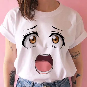 Senpai Himiko skorpion, no toga waifu majica s kratkimi rokavi ženske Anime smešno kawaii 90. letih japonski tshirt ženske ulične oblačila t-shirt vrh tee