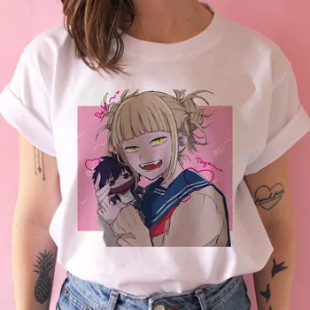 Senpai Himiko skorpion, no toga waifu majica s kratkimi rokavi ženske Anime smešno kawaii 90. letih japonski tshirt ženske ulične oblačila t-shirt vrh tee