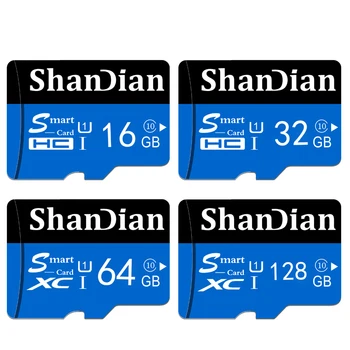 SHANDIAN Pomnilniško Kartico SD 256GB 32GB 64GB 128GB 512G SDHC SDXC Razred TF Kartice SD high speed brezplačna dostava