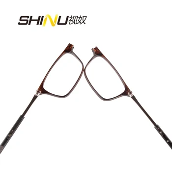 SHINU Prenosne Magnetne Obravnavi Očala Moški Ženske Z Vratu Visi očala Magnet Obravnavi očala Kovinskih Zložljivih Bralci
