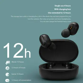 Slušalke Bluetooth Brezžične Slušalke Slušalke Športne Slušalke Gaming Slušalke Hifi Čepkov Z Mikrofonom Za Redmi Airdots