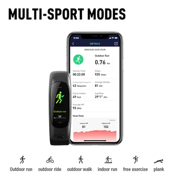 Smart Manšeta V08pro Srčni Utrip, Krvni Tlak Monitor Fitnes Tracker Bluetooth Kličete Šport Pametna Zapestnica Z Slušalke