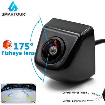 Smartour 1296*1080P Nepremočljiva HD 175 Stopinjskim Fisheye Objektiv Nočni Night Vision Avto Povratne Pogled od Zadaj Kamero, Parkirne Kamere
