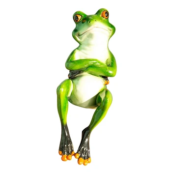 Smešno Smolo 3D Žaba Novost Darila Figur pisarne Dekorativni Obrti