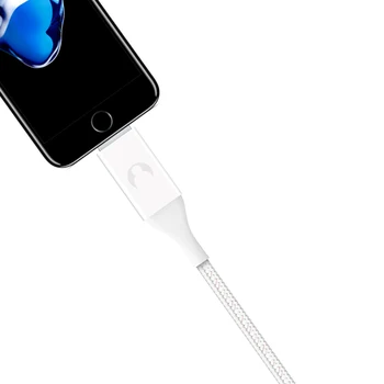 Snowkids USB Kabel za Polnjenje iPhone X 8 7 6 5 XR XsMax Sinhronizacijo Podatkov 1,2 m 2m 2Pieces
