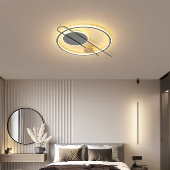 Sodobna hodnik lučka LED stropna svetilka Stropna Svetilka Napeljave AC85-265V kuhinja tekem doma dekoracijo