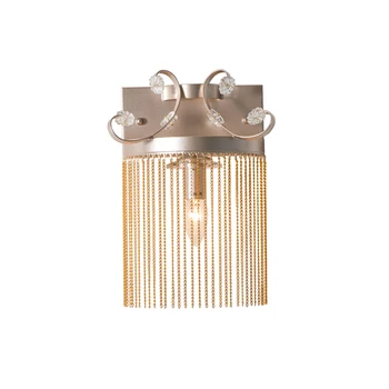 Sodobna zlato stenske luči kovinski rov AC110V 220V doma dekoracijo LED wandlamp