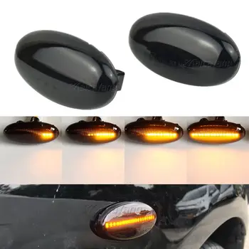 Sodobne Styling LED Strani Znak Repetitorja Vključite Signal Blinker Za Mazda 2 3 5 6 GG GY POSLANCI BT-50 MPV Prekajene Jasno, Dinamična Osvetlitev