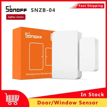 SONOFF SNZB-04 Zigbee Smart Mini Vrata, Okna Alarm Senzor za eWelink APLIKACIJO Smart Home Security Delo Z SONOFF Zigbee ZBBridge