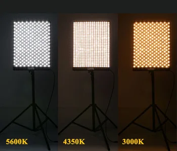 Soonwell FB-215 Studio Svetlobe LED Video Luč Prilagodljivo LED Luči, Mat Foto Svetlobe 610*460mm (2*1.5 ft) 100W 3000K-5600K Bi Barve