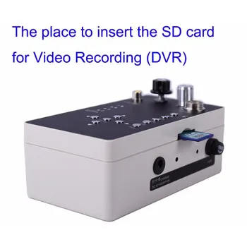 Sparepart DVR Video Snemanje Nadzor Polje za Kanalizacijske Cevi-Pregledovalna Kamera 7D1 z 8GB kartico (DVR Polje za Nadzor le)