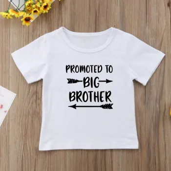 Spodbujati Big Brother Otroci Tshirt Fantje Vrhovi Poletje Kratek Rokav Malčka Fant Majica Priložnostne Otroci Oblačila Dekleta T Shirt