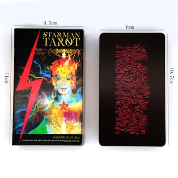 Starman Komplet Tarot Kart Je David Bowie-Zgleduje Tarot vam pomaga povezati z duh in energijo ustvarjalnega projekta