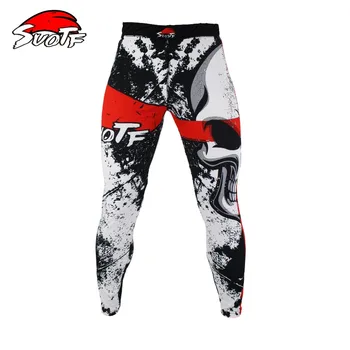 SUOTF MMA boksarske športna fitnes osebnost dihanje svoboden velikosti kratke hlače za Tajski pest hlače teče bori kickboxing hlače