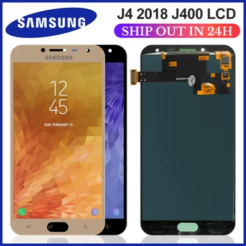 Svetlost Nastavljiva J400 LCD zaslon Za SAMSUNG Galaxy J4 2018 J400F J400F/DS J400G/DS LCD-Zaslon na Dotik Replacemen 5.5