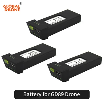 Svetovni Brnenje EXA GD89 Baterije Propelerji Nastavite Baterija za GD89 brnenje