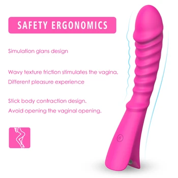 S－HANDE Mehka Silikonska Vodotesna Massager Dildo Vibratorji Ženske G-spot Vibrator Vaginalne Klitoris Stimulatorjev za Odrasle Sex Igrače