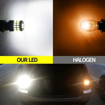 T16 2x LED Canbus W16W T15 921 Auto LED Varnostno kopiranje Povratne Svetlobe, brez Napak za Ford Fiesta BMW E46 E60 E90 Audi A3 A5