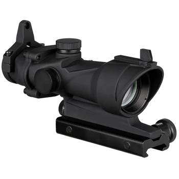 Taktike ACOG 1X32 Taktično Red Dot Sight Optični Puško Področji ACOG Red Dot Področje Lov Področji, zelena Crosshair Z 20 mm gori