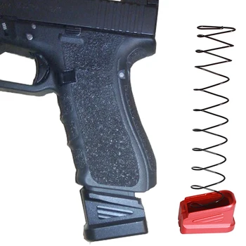Taktično CNC Črna Rdeča Revije Znanja Pad Komplet Mag Zmogljivosti Razširitev Adapter Za Glock 17 17C 17L 22 22C 24 24C 35 Dropshipping